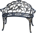 Copper Cast Aluminum Double Seat Patio Bench H835