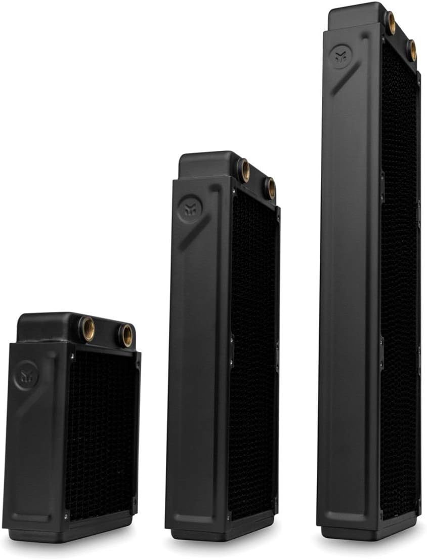 Black Dual Fan Radiator Pack of 2 R8714