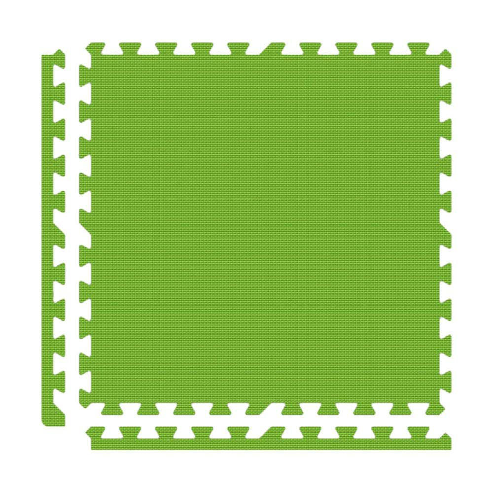 Lime Green Interlocking Foam Floor Mat Set T167825