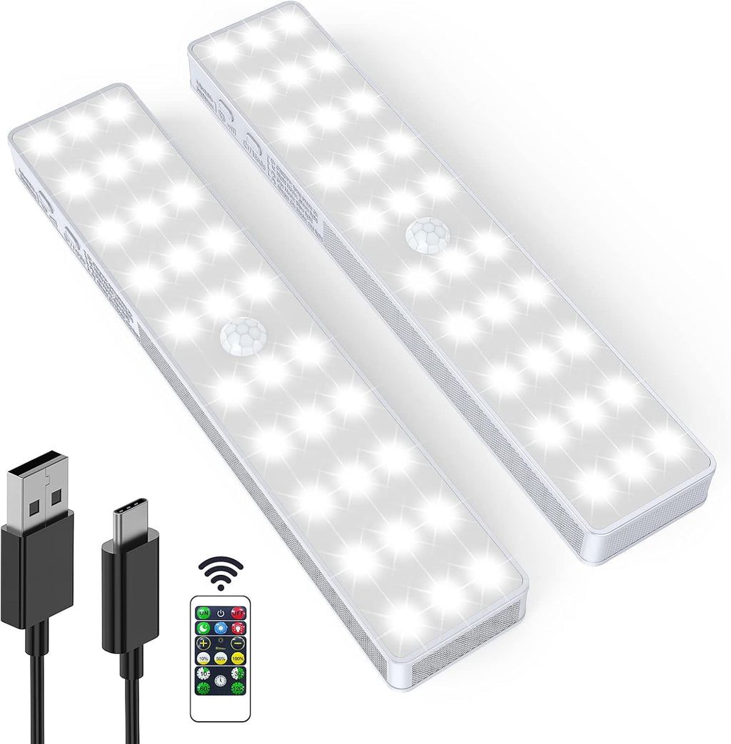 Rechargeable Dimmable Motion Sensor LED Closet Light (6 Pack) B7020
