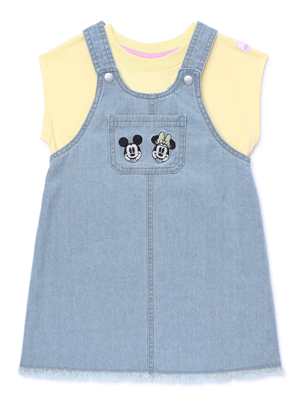 Denim Overall Dress Set K51923