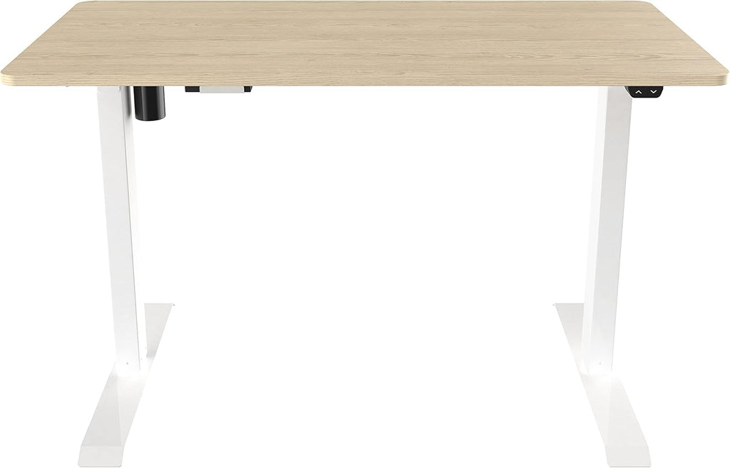Oak Sit to Stand Desk N87607