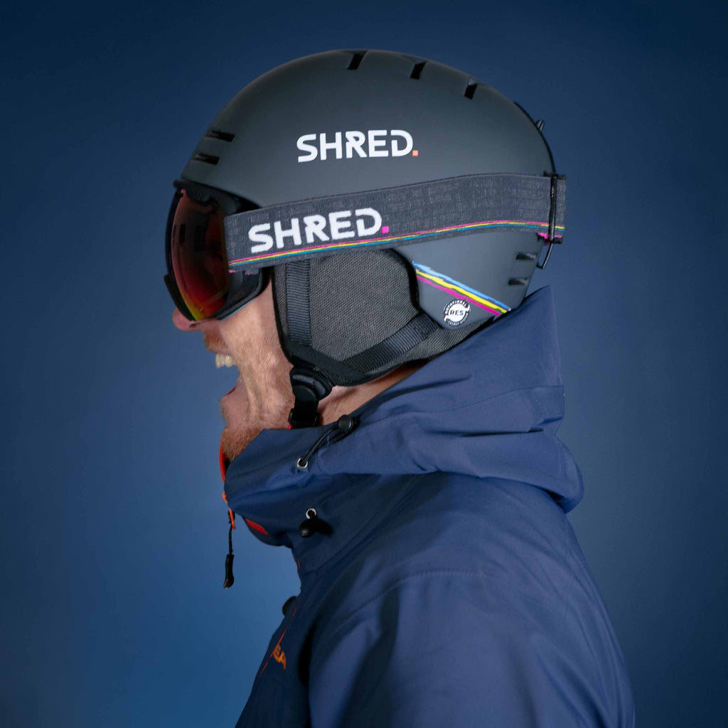 Grey Snow Helmet Z5352