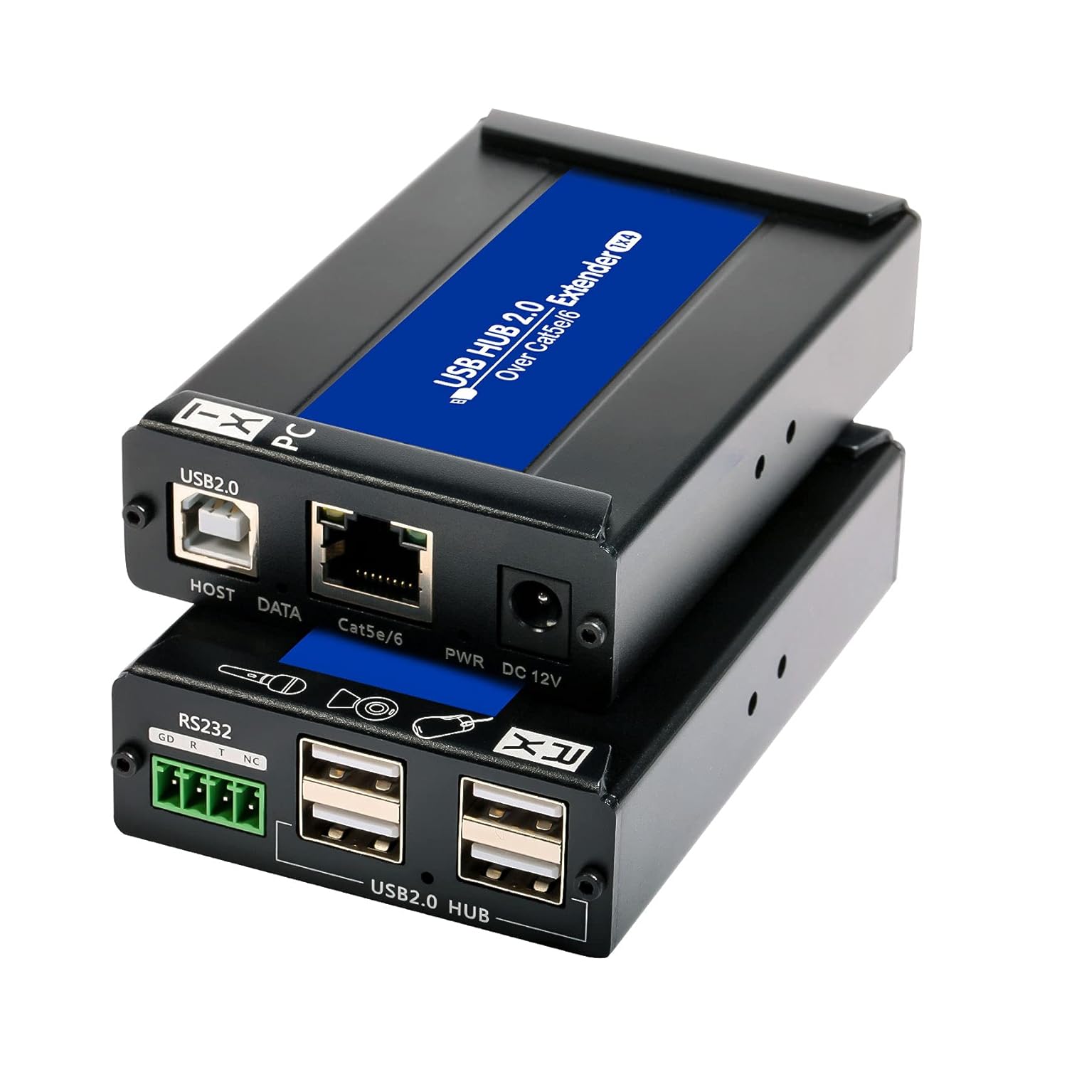 USB Extender with 4 USB2.0 Ports X21323