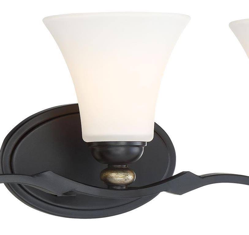 3-Light Lathan Bronze Bath Light I6426