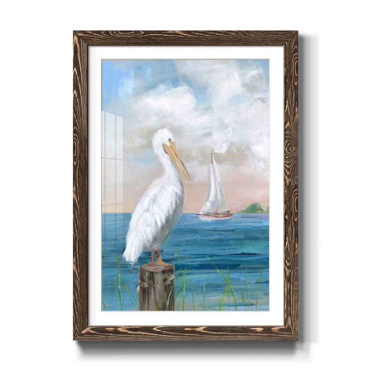 Framed Print 27.5X37.5 Walnut G158