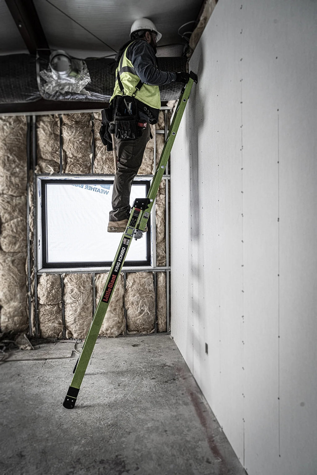 Fiberglass 3-in-1 Combo Ladder, Type 1AA - 375 lbs. Rated I149