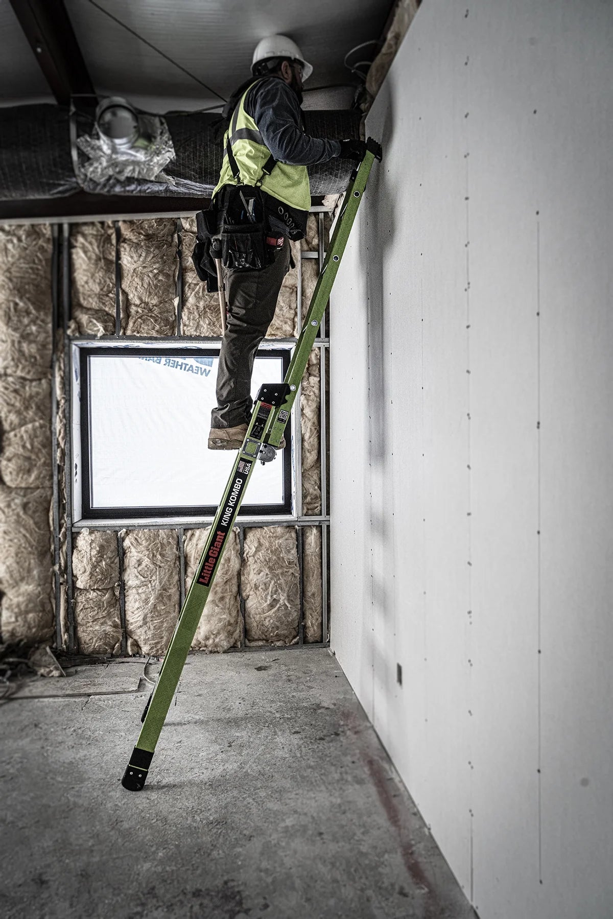 Fiberglass 3-in-1 Combo Ladder, Type 1AA - 375 lbs. Rated I149