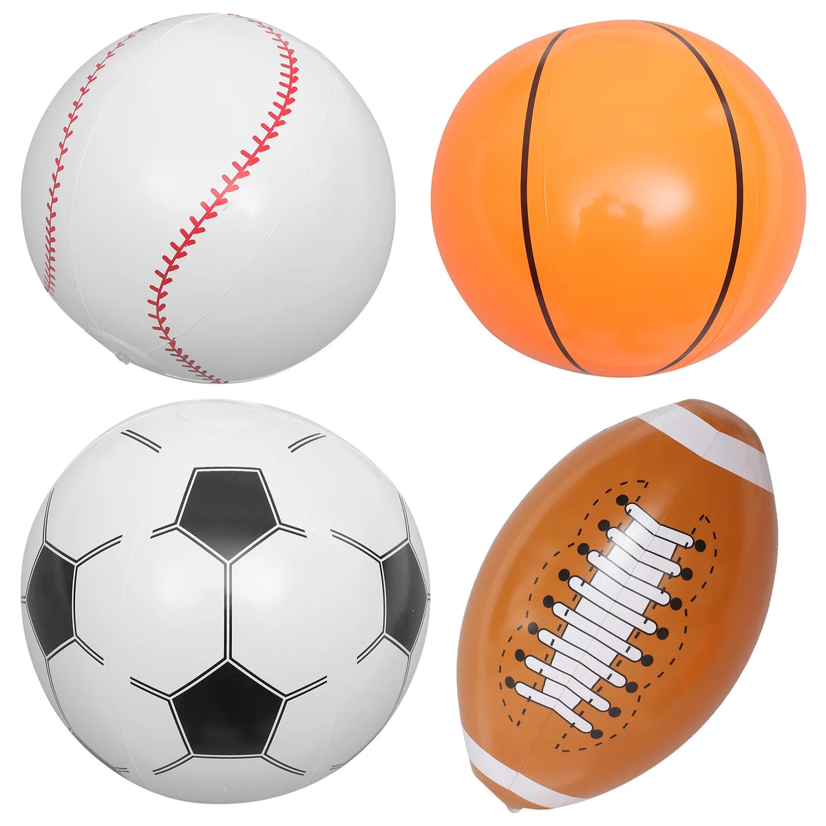 Inflatable Beach Ball Set of 4 G825444