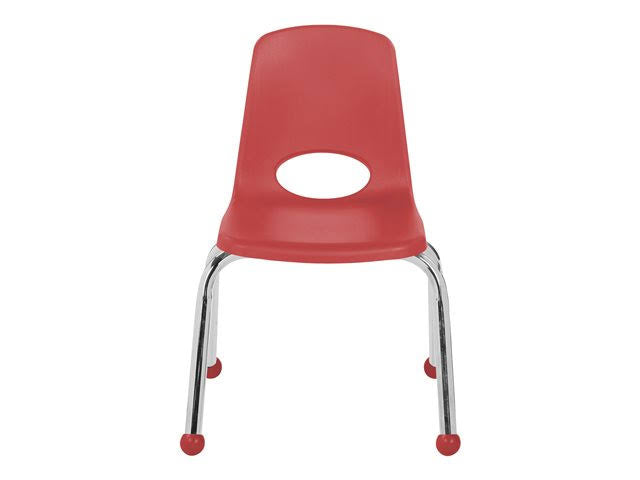 Red 12in Stack Chair 6-Pack W838682