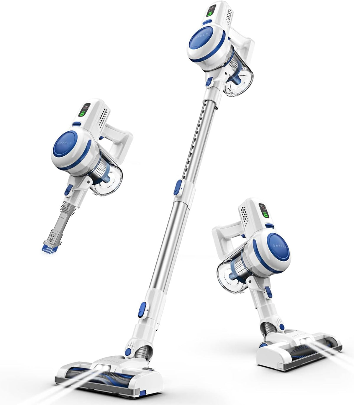Cordless Stick Vacuum Cleaner with Detachable Battery R1646