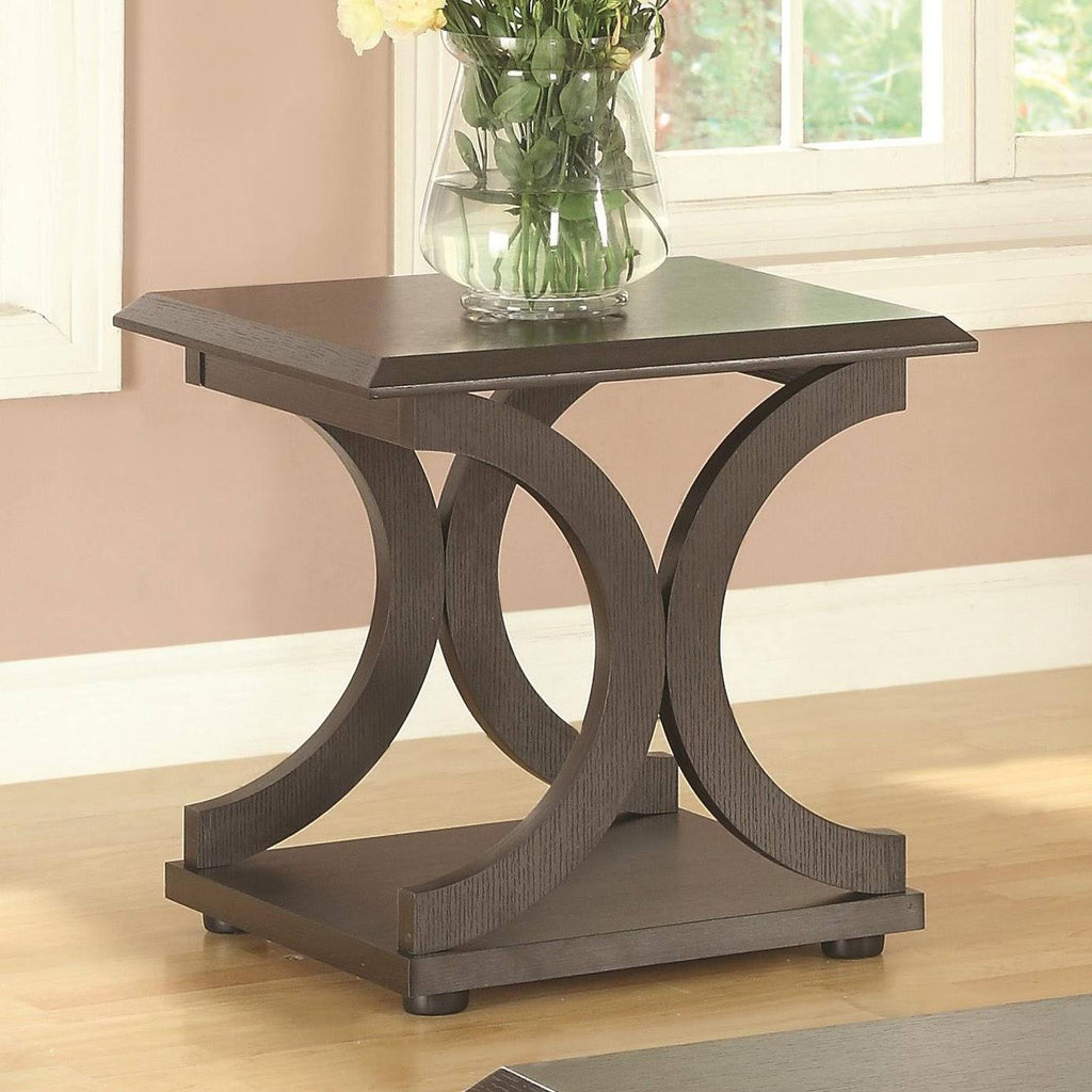 Cappuccino End Table C743472