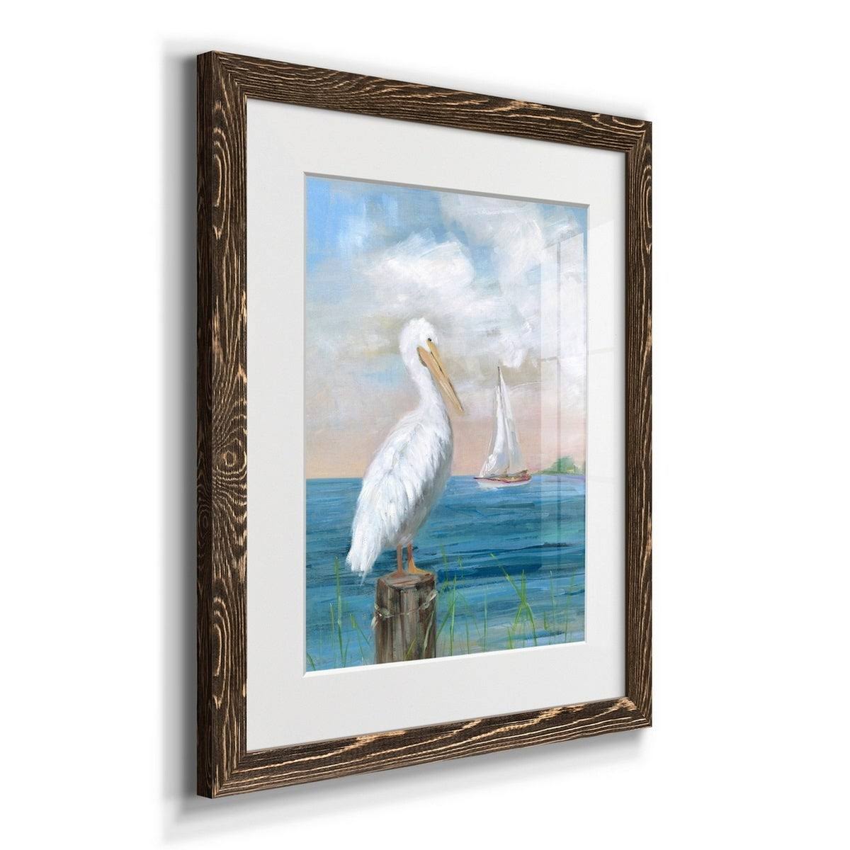 Framed Print 27.5X37.5 Walnut G158