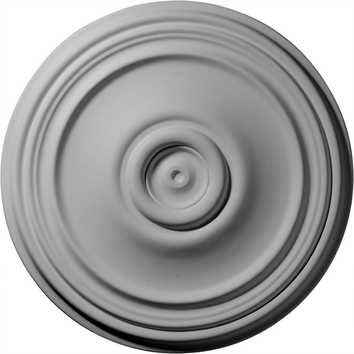 21 inch x 1 1/4 inch Hand-Painted Flash Gold Ceiling Medallion S9687