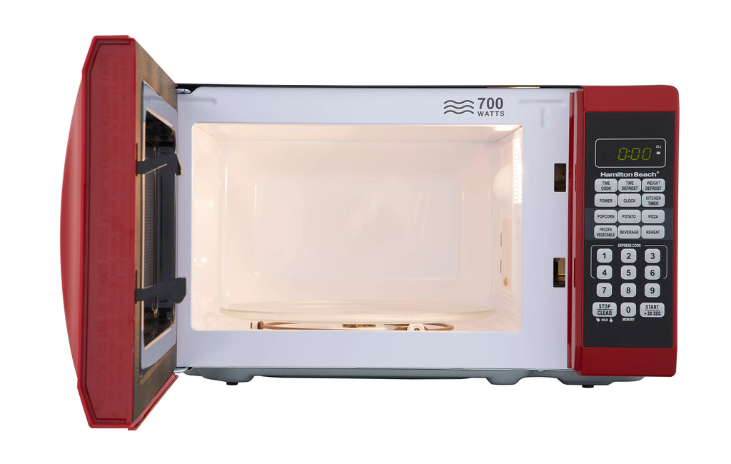 Red Microwave Oven V638