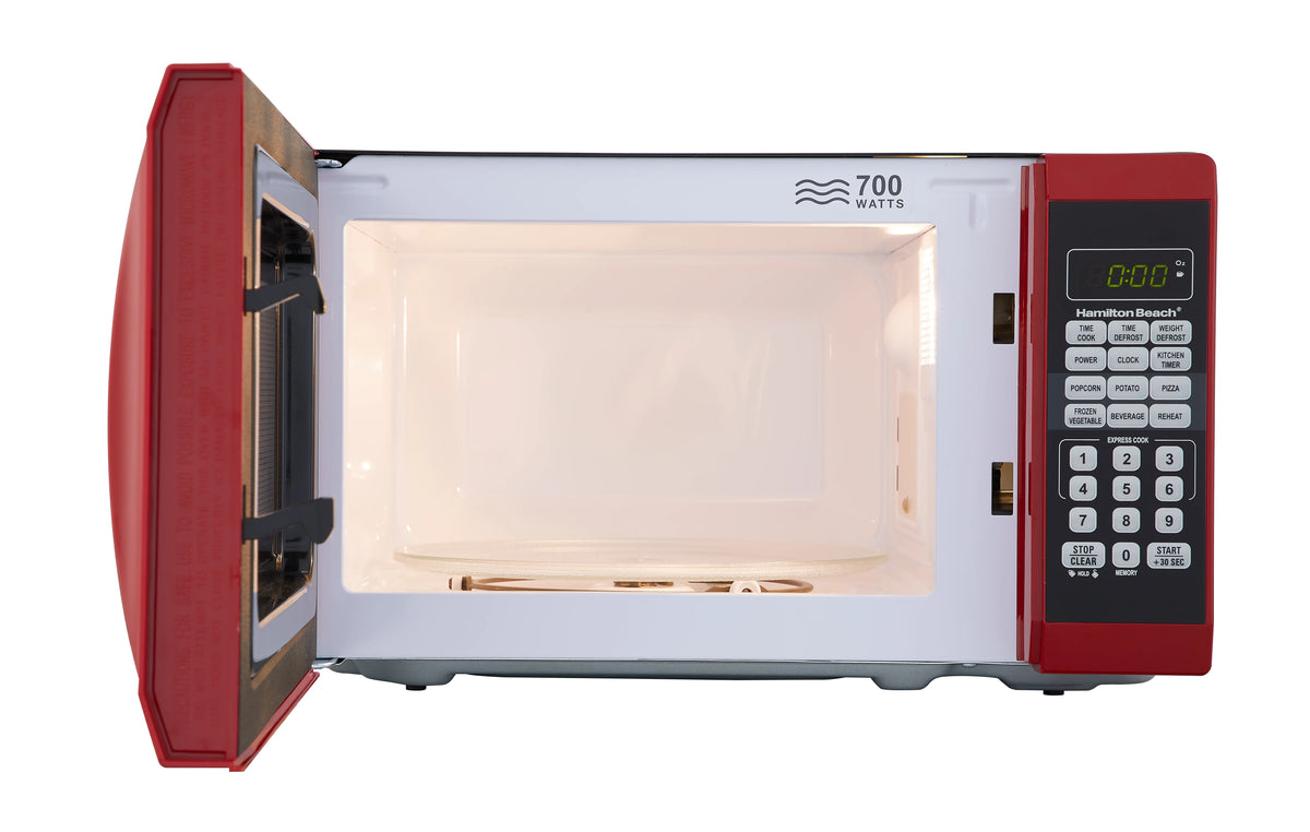 Red Microwave Oven V638
