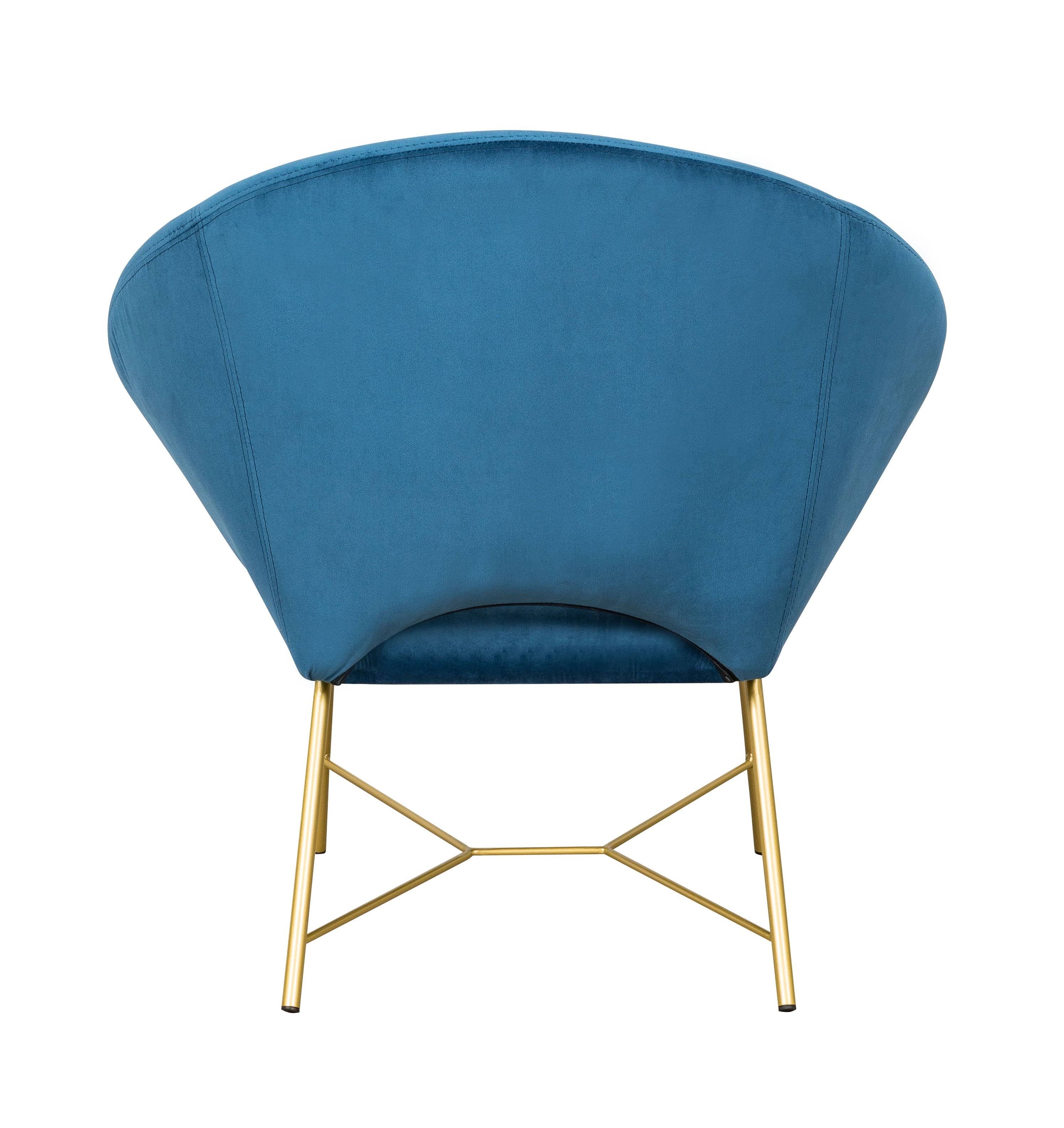 Grey Velvet Chair B76155
