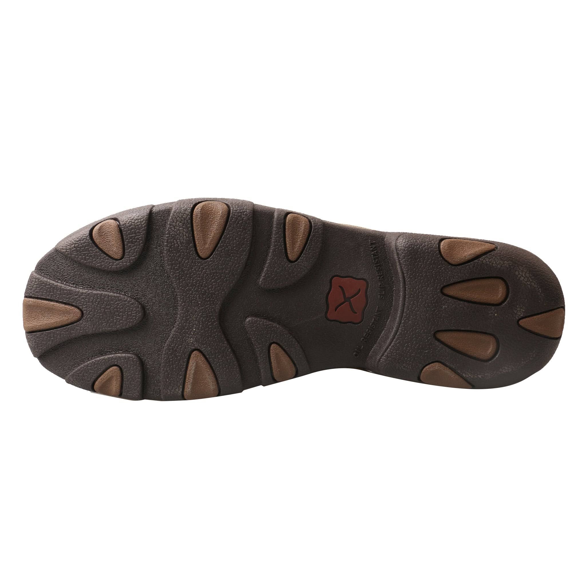 Cayman Print Brown Leather Driving Moc A496