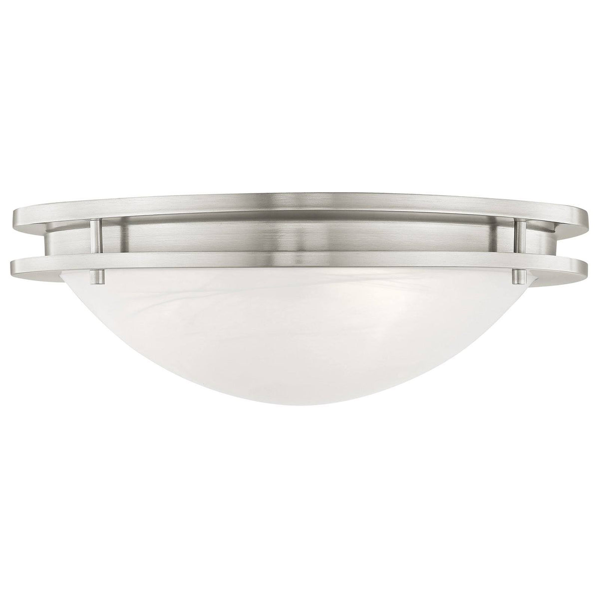 Brushed Nickel 3 Light Ceiling Mount G6732