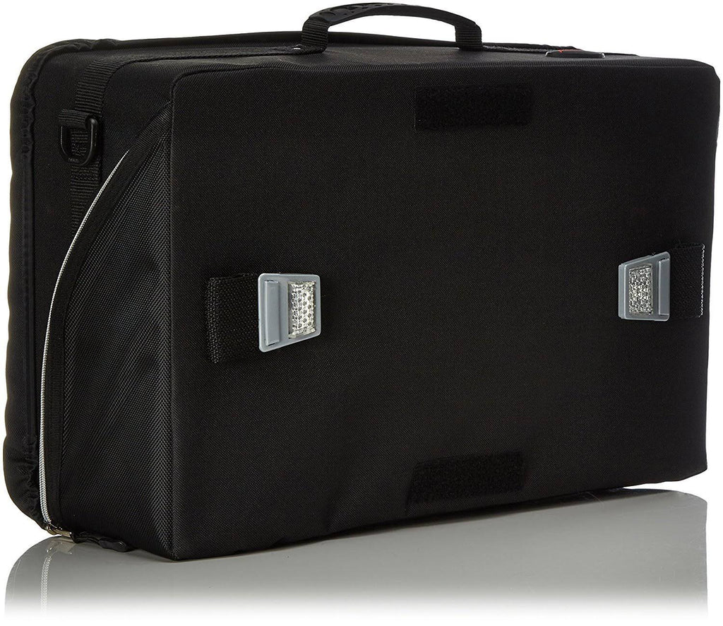 Black Polycarbonate Bicycle Bag Topcase O241