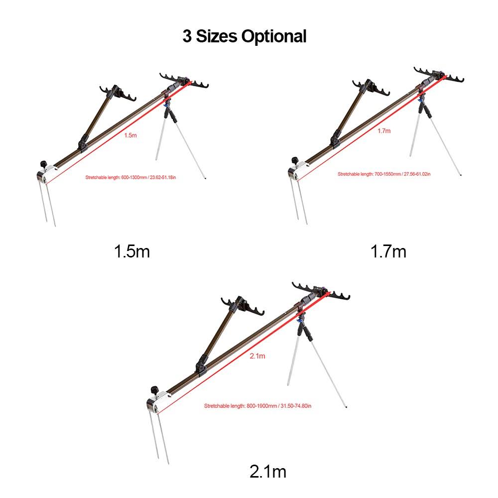 Aluminum Alloy Fishing Rod Holder H825551