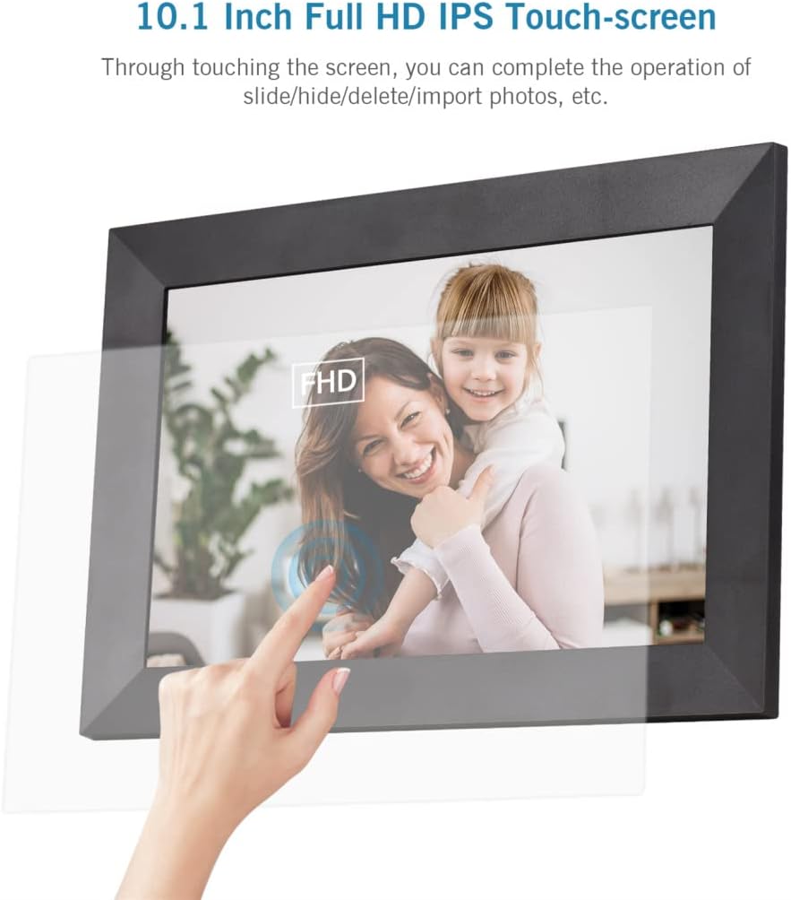 8 inch WiFi Digital Photo Frame with Touch Screen I95301