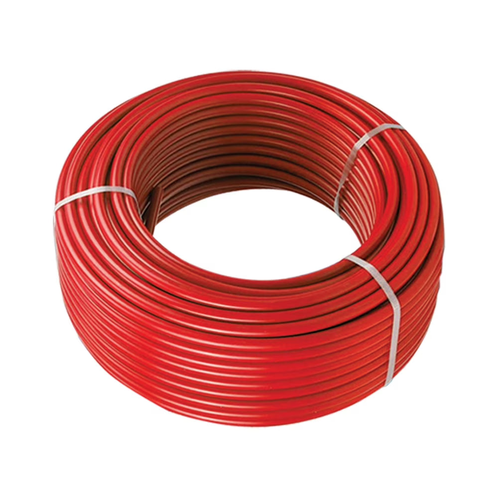 Red 1/2 Inch x 100FT PEX-B Water Tubing Pipe Roll D4565