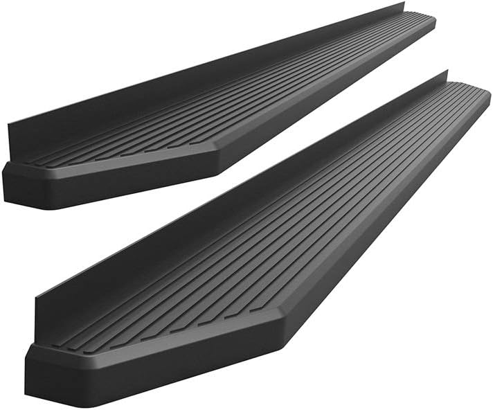 Black Aluminum Running Boards M775