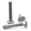 5/16 inch-18 x 4 1/2 inch Coarse Thread A307 Grade A Carriage Bolt Hot Dip Galvanized Pk 100 J8234