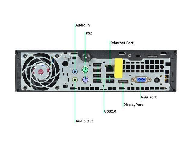 Desktop Computer Core 2 Duo 2.93 GHz 4 GB 250 GB HDD Windows 10 Pro B3981