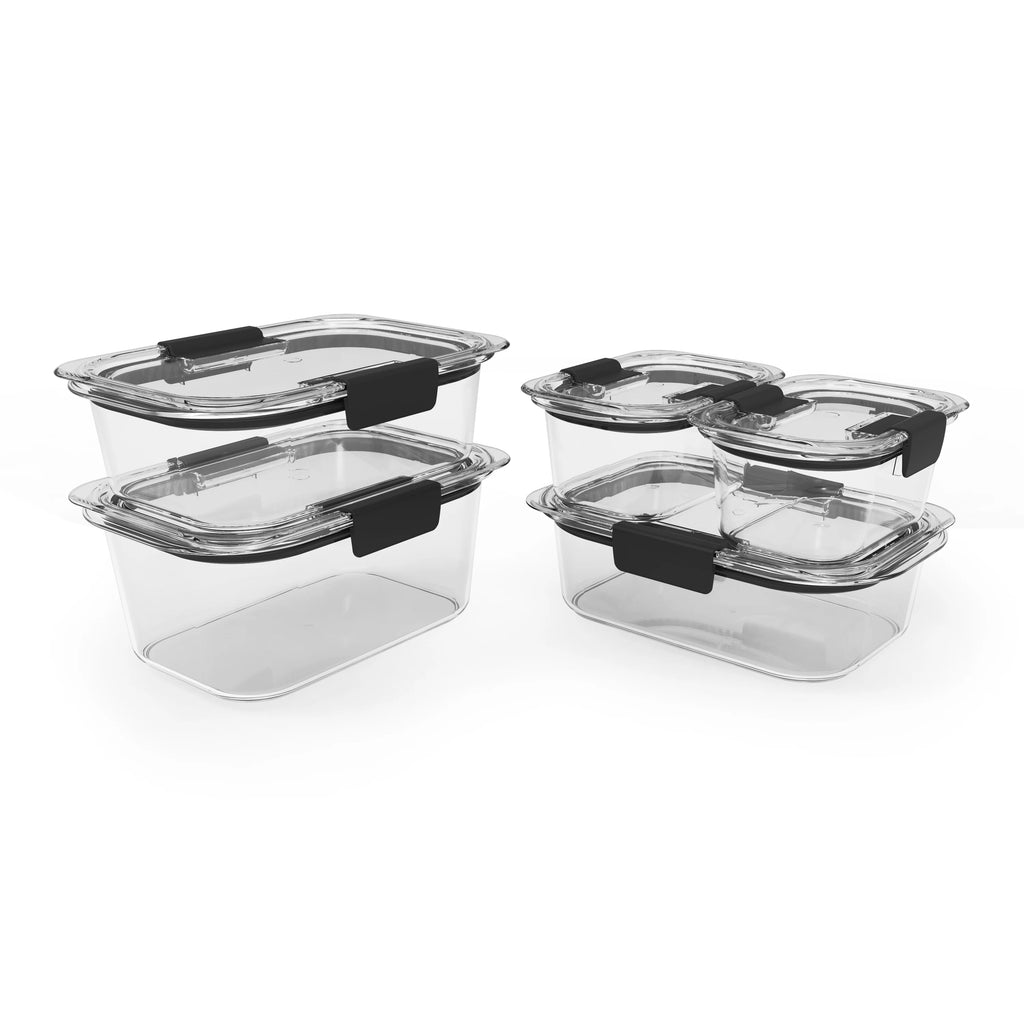 10-Piece Clear Airtight Food Storage Containers N725