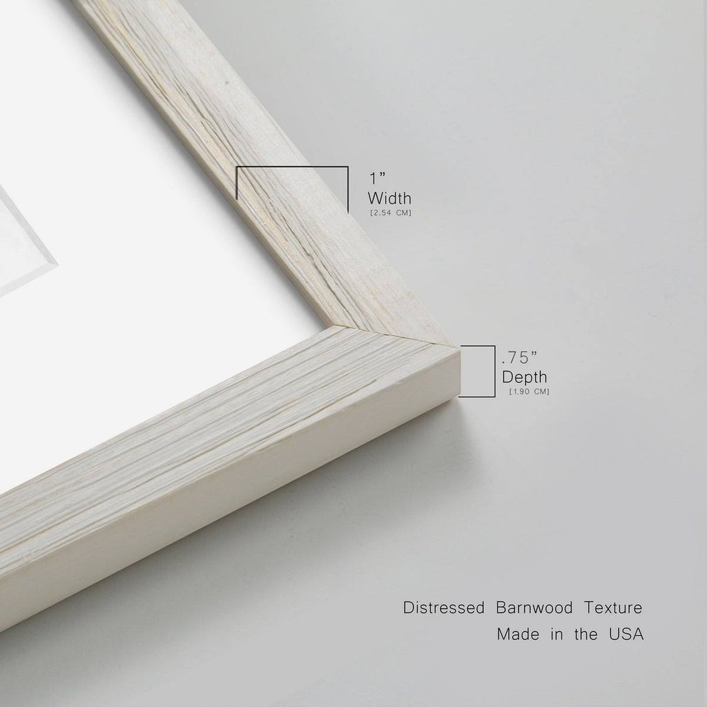 Framed Print 27.5X37.5 Walnut G158