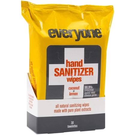Coconut/Lemon Hand Sanitizing Wipes R930280