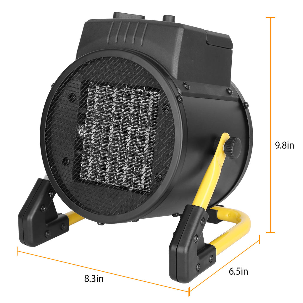 1500W Portable Ceramic Space Heater with Overheat Protection W70028