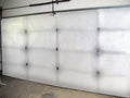White Pre-Cut Garage Door Insulation Kit Reflective Foam H57767