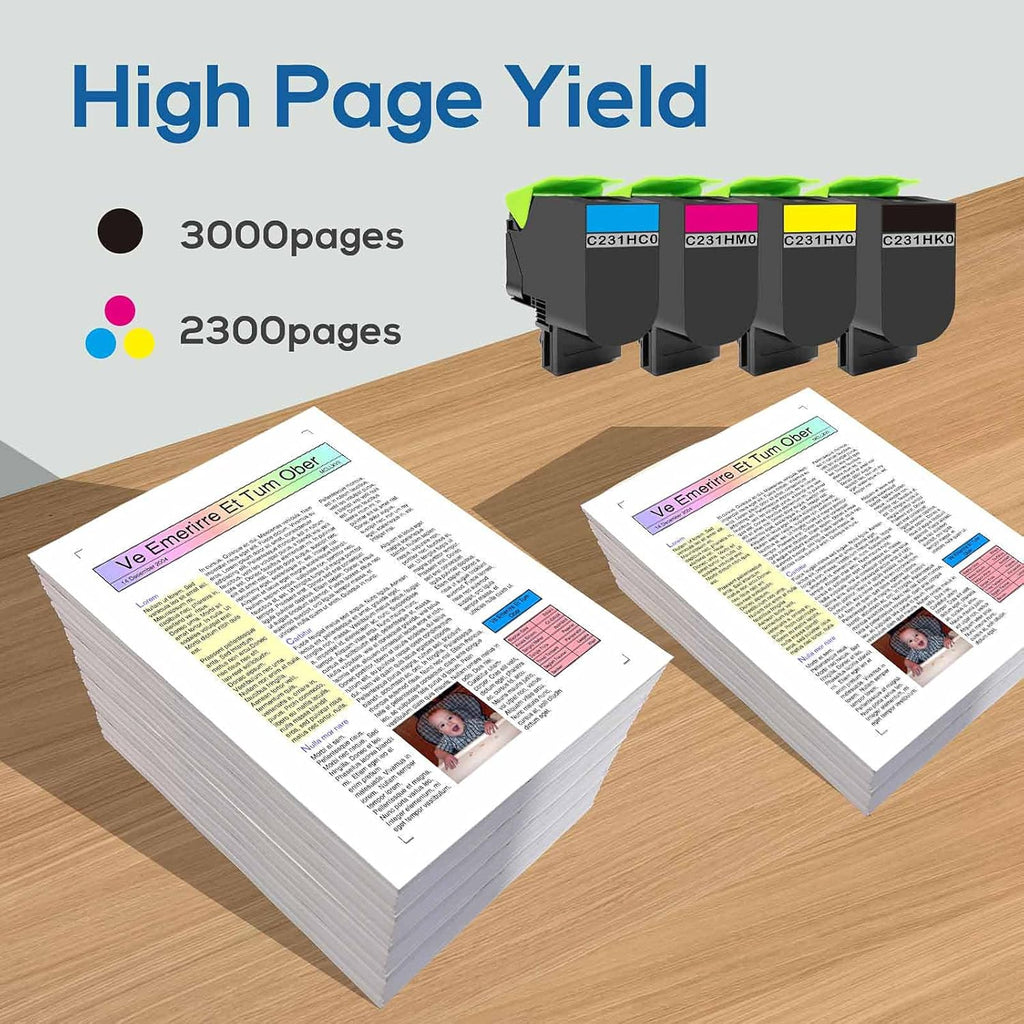 High Yield Remanufactured Toner Cartridge 4-Pack P940
