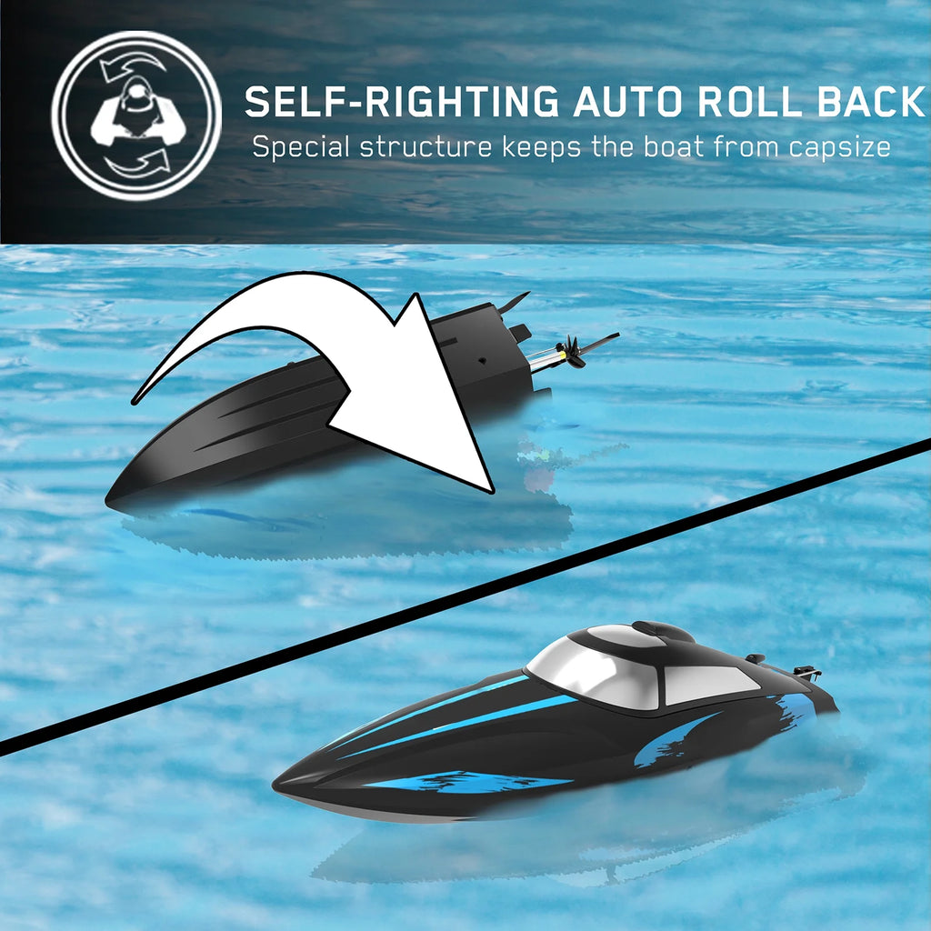 Remote Control Boat Toy with 2 Batteries I147327