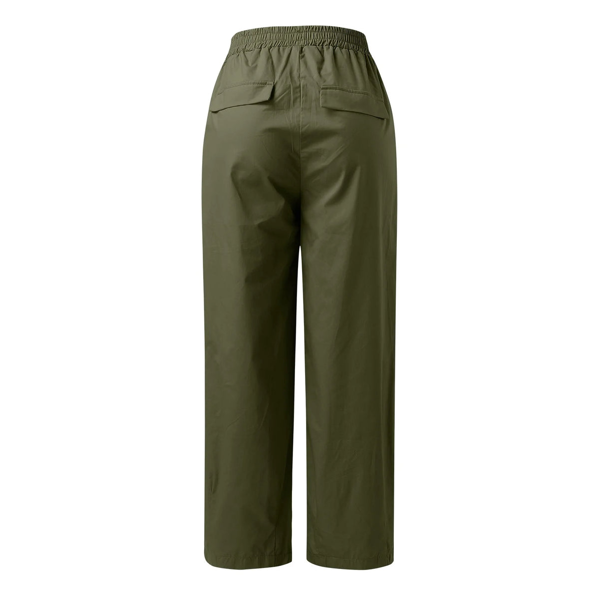 Black High Waist Baggy Cargo Pants Y170167