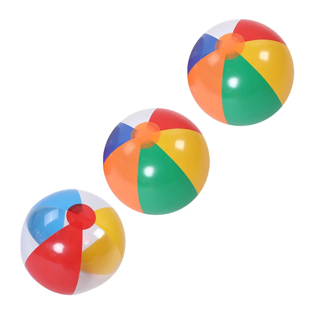 3Pcs Inflatable Beach Ball Pool Water Toy P974014