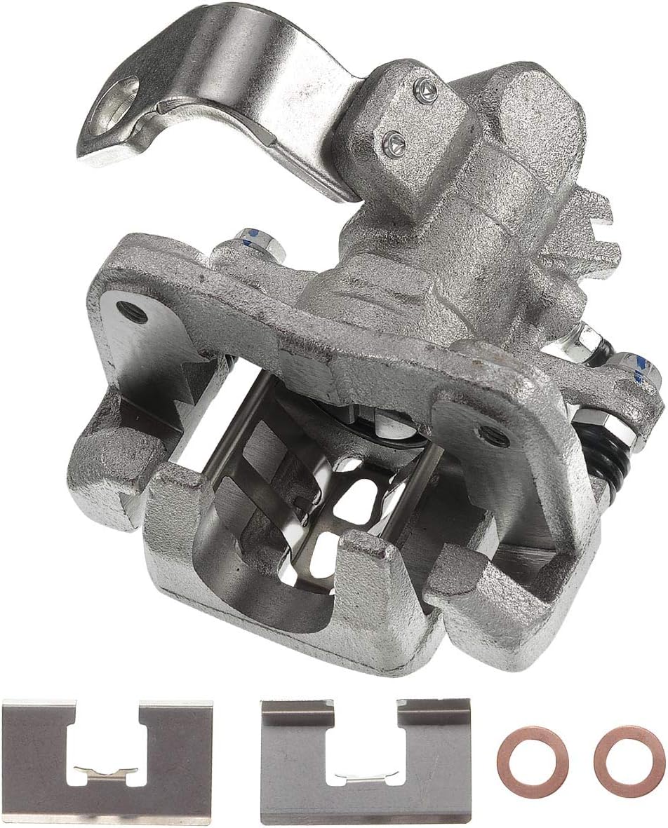 Disc Brake Caliper Assembly with Bracket Rear Left Pack of 2 T7471