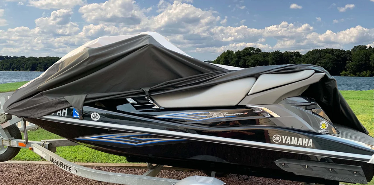 Heavy-Duty PWC Cover Black/Grey E16967