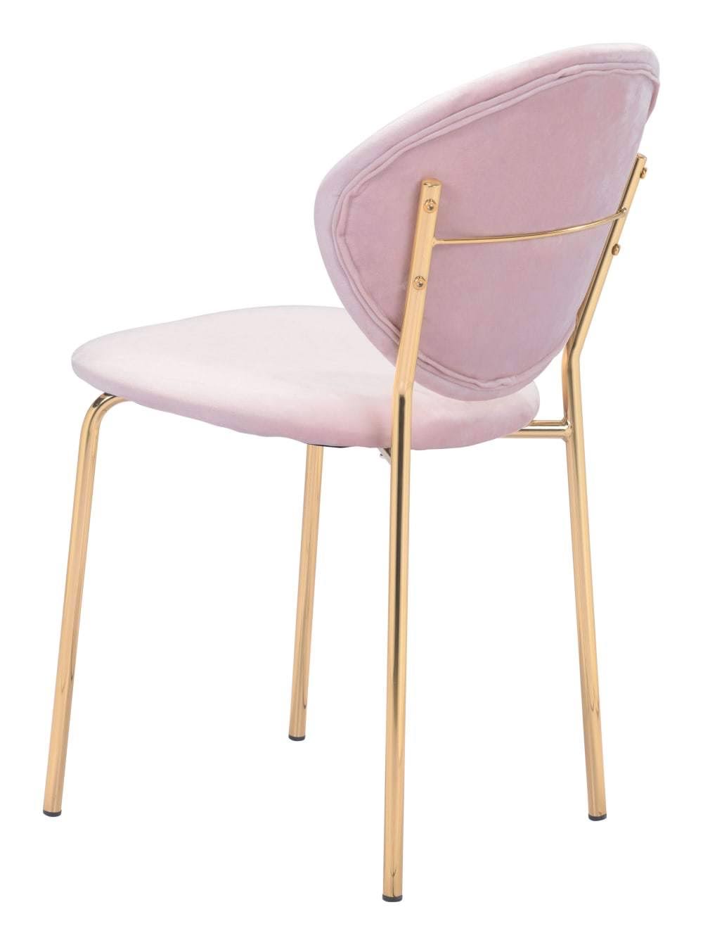 Black Leaf Print Dining Chair (Set of 2) A380