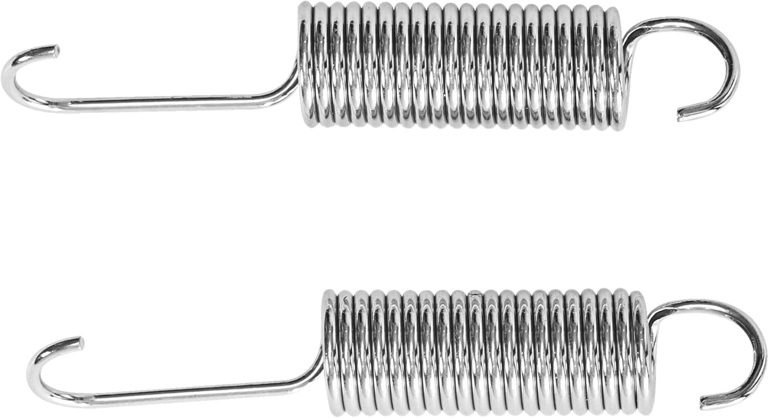 3-5/8 inch Overall Length Recliner Sofa Chair Mechanism Tension Springs Replacement Long Neck Hook [Pack of 2] F95610