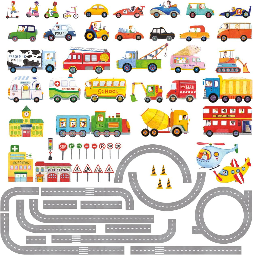 Kids Wall Stickers Peel and Stick Removable Wall Decals H86100
