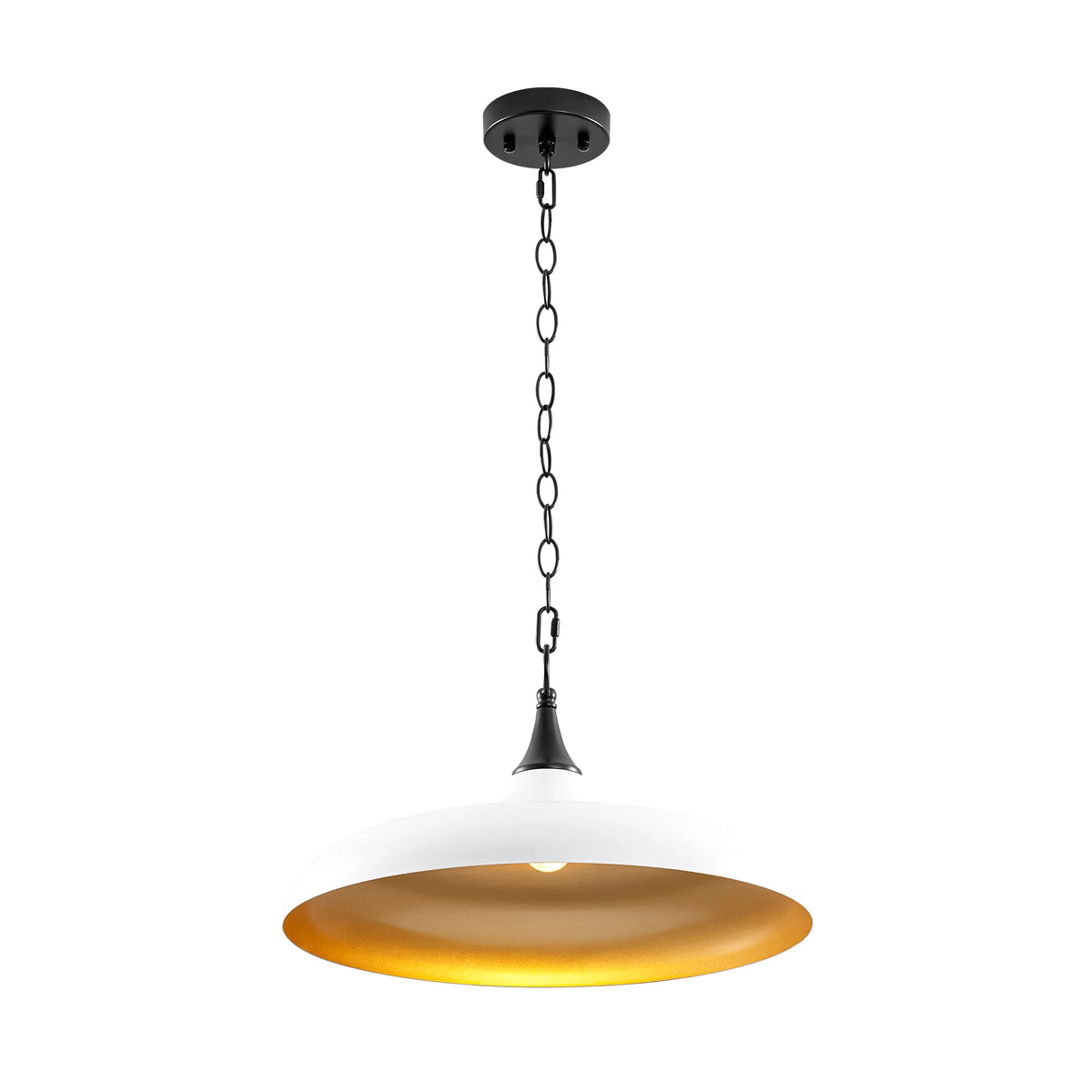 1-Light Dimmable Dome Pendant K600352