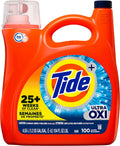 Tide Ultra Oxi Liquid Laundry Detergent, 100 loads, 154 fl oz H7783