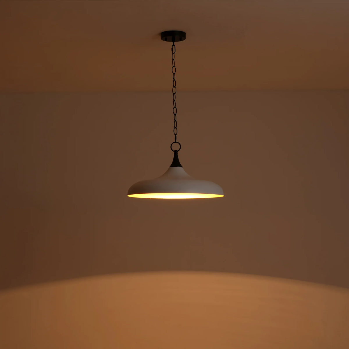 1-Light Dimmable Dome Pendant K600352