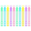 Heart & Star Shaped Tube Soap Mini Bubble Wand Stick Toy S58777