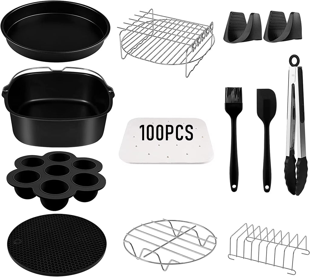 Black Air Fryer Accessories Set H2889