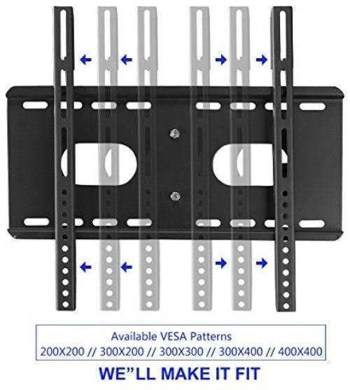 Ceiling TV Wall Mount for 26-50& LCD LED Plasma Flat Panel Display, Max VESA 400x400mm, Max Load 45kg I446